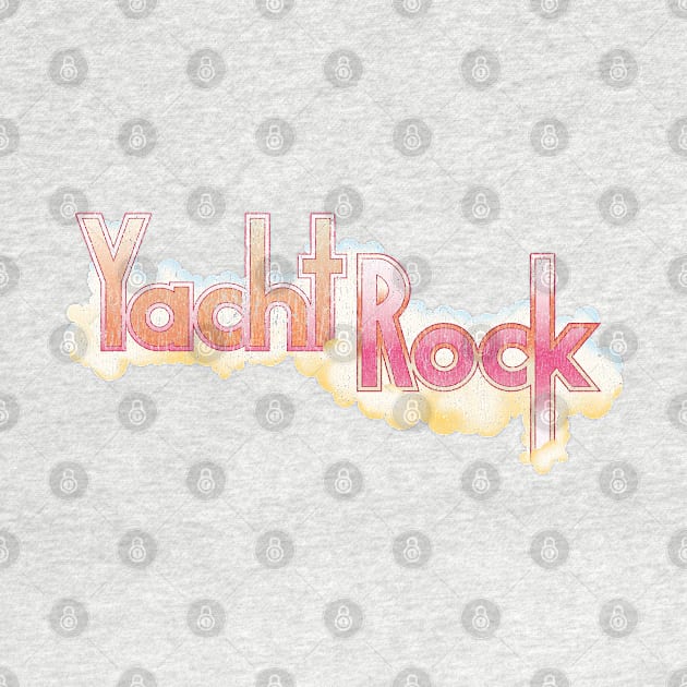 Yacht Rock Forever - 70s Retro Faded print by Vector Deluxe